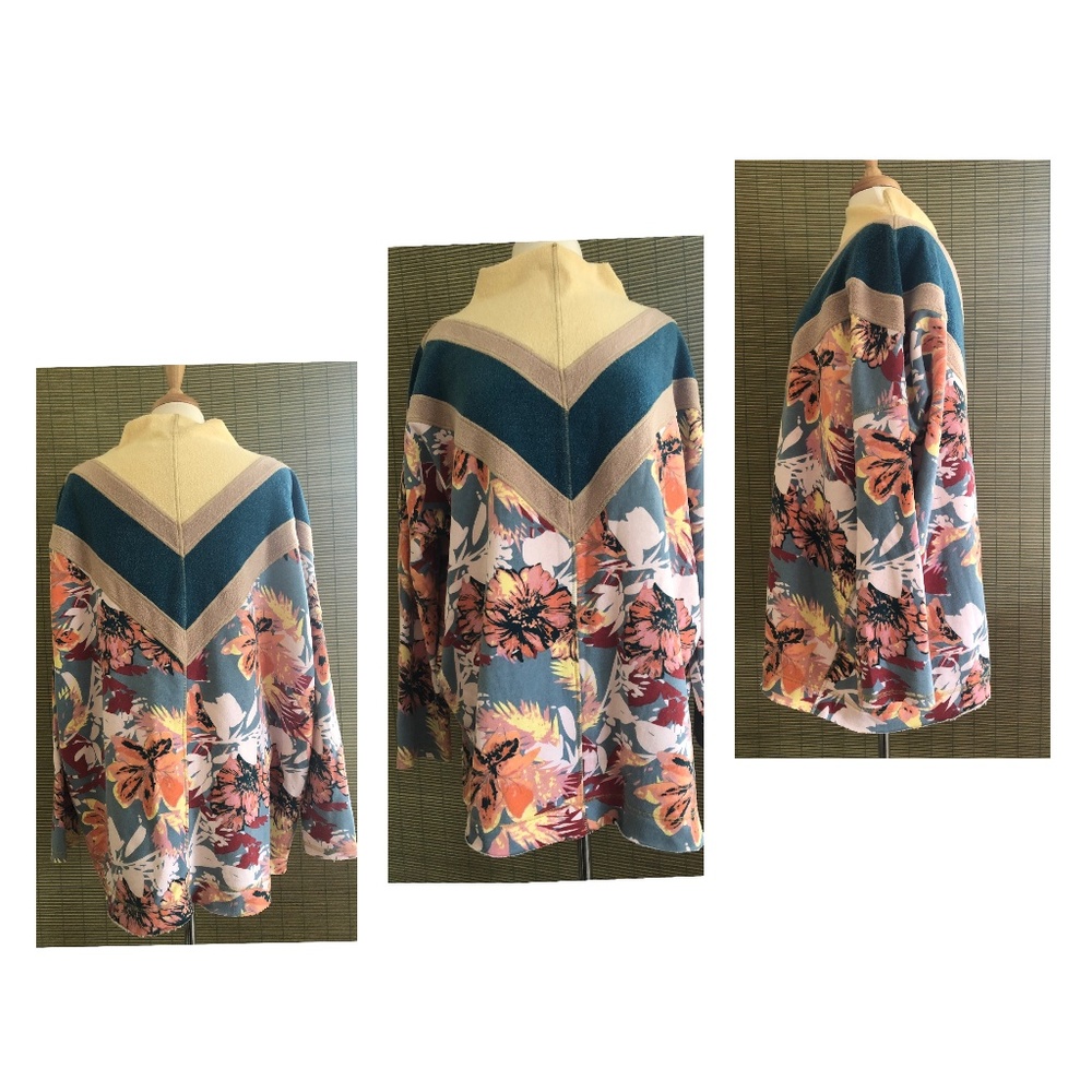 Free People Che Tropical Pullover